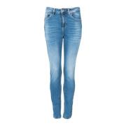 Slim Fit High Waist Jeans