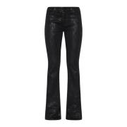 Sort Cobra Flare Jeans