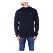 Blå Logo Sweater