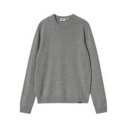 Uldblend Sweater - Grå