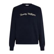 Moderne Script Sweatshirt til Kvinder