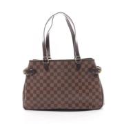 Pre-owned Coated canvas louis-vuitton-tasker