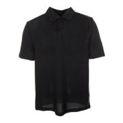 Kent Krave Polo Shirt med Gennemsigtigt Look