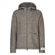 Zip Jacket Melange Gray