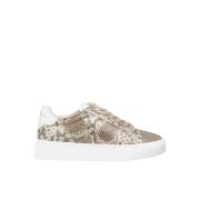 Sneaker med Rhinestone Detaljer