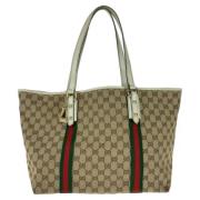 Pre-owned Canvas gucci-tasker