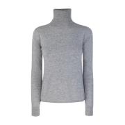 Grå Cashmere Sweater