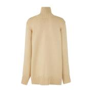 Pale Banana Turtleneck Sweater