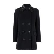 Sort Frakke CAPPOTTO/COAT