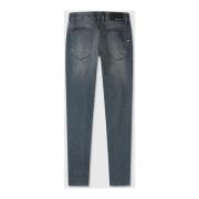 Denim Blue Grey Stilfulde Jeans