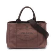 Pre-owned Canvas prada-tasker