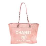 Pre-owned Canvas chanel-tasker