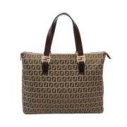 Pre-owned Canvas fendi-tasker