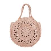 Beige Tote Taske