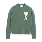 Opaline Uld Pullover med Hjerte Logo