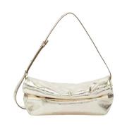 Platin Crossbody Taske Rollup Stil