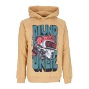 Skull Hoodie Beige Feststil