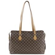 Pre-owned Canvas louis-vuitton-tasker