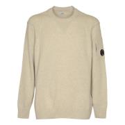 Lambswool Crew Neck Striktrøje