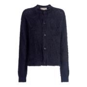 Sort Mohair Cardigan Sweater