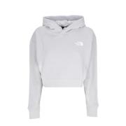 Trendy Cropped Hoodie Dusty Periwinkle