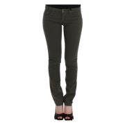 Grøn Slim Fit Designer Jeans