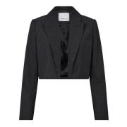 Grå Vidacc Crop Blazer