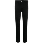 Sorte Mid-Rise Slim-Fit Jeans