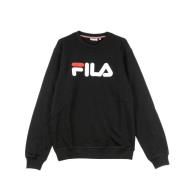 Sort Crewneck Sweatshirt med Lange Ærmer