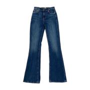 Flared Denim Jeans til kvinder