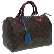 Pre-owned Canvas louis-vuitton-tasker