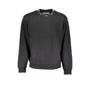 Kontrast Rund Hals Sweatshirt