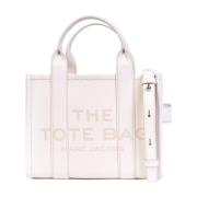 Cotton/Silver Mini Tote Taske