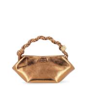 Mini Metallic Bou Taske Bronze