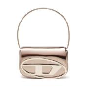 Bronze Læder Crossbody Taske 1DR