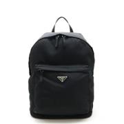 Pre-owned nylon prada-tasker