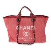 Pre-owned Canvas chanel-tasker