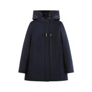 Blå Toggle Coat