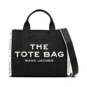 Elegant Medium Tote Taske med Jacquard