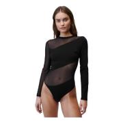 Black Mesh Bodysuit Starstruck Style