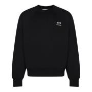 Sort Sweatshirt Stilfuldt Herremode