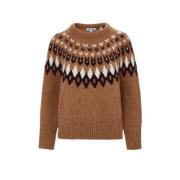 Fair Isle Pullover Anne Sweater