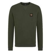 Klassisk Logo Sweatshirt Grøn