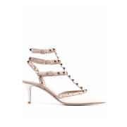 Rockstud Læder Pumps