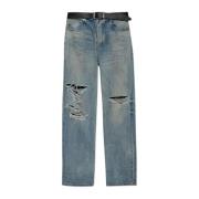 Jeans med vintageeffekt