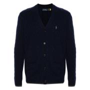 Uld/kashmir cardigan