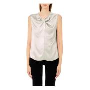 Stilfuld Top med Ruffles