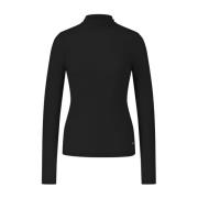 Blød Uld Blandet Turtleneck Sweater