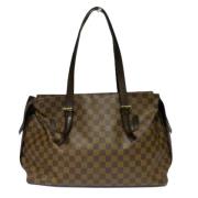 Pre-owned Canvas louis-vuitton-tasker