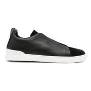 Læder Sneakers Triple Stitch Designers Code